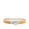 Hermès Leather Kelly Cadena Lock Bangle Bracelet Secondhand