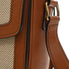 Celine Teen Canvas and Calfskin Triomphe Crossbody Secondhand