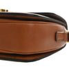 Celine Teen Canvas and Calfskin Triomphe Crossbody Secondhand