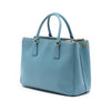 Prada Medium Saffiano Lux Galleria Double Zip Satchel Secondhand