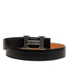 Hermès Box Calf Constance H Martelee Reversible Belt Secondhand