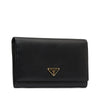 Saffiano Flap Continental Wallet - '10s Second-hand