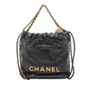 Chanel Mini Shiny Calfskin 22 Handbag Secondhand