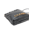 Chanel Mini Shiny Calfskin 22 Handbag Secondhand