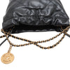 Chanel Mini Shiny Calfskin 22 Handbag Secondhand