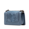 Chanel Small Leather and Fur Boy Flap Secondhand