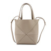 LOEWE Mini Shiny Calfskin Puzzle Fold Tote Secondhand