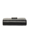 Prada Quilted Soft Calf Triangle Bifold Wallet Secondhand