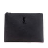 Saint Laurent Grain De Poudre Monogram Monochrome iPad Case Secondhand