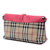 Secondhand Burberry Haymarket Check Canvas Leah Crossbody