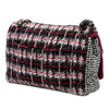 Chanel Medium CC Tweed Multi Print Double Flap Secondhand