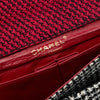 Chanel Medium CC Tweed Multi Print Double Flap Secondhand