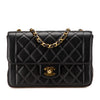 Chanel Medium CC Quilted Lambskin Border Single Flap Secondhand