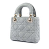 Dior Mini Velvet Cannage Lady Dior Secondhand