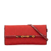 Secondhand Gucci GG Canvas Bamboo Bar Crossbody