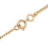 Secondhand Chanel CC Gold Plated Enamel Pendant Necklace