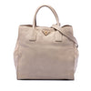 Prada Vitello Daino Open Convertible Tote Secondhand