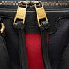 Gucci Medium Leather Web Rania Convertible Tote Secondhand