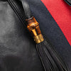 Gucci Medium Leather Web Rania Convertible Tote Secondhand