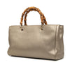 Gucci Medium Calfskin Bamboo Shopper Satchel Secondhand