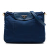 Prada Saffiano Trimmed Tessuto Crossbody Secondhand