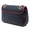 Gucci Medium GG Marmont Matelasse Diagonal Leather Torchon Shoulder Bag Secondhand