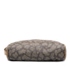 Saint Laurent Printed Coated Canvas Clutch Secondhand