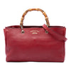 Gucci Medium Calfskin Bamboo Shopper Satchel Secondhand