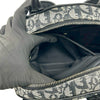 Dior Mini Diorissimo Canvas Double Saddle Bowler Bag Secondhand