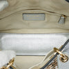 Dior Small Metallic Grained Calfskin Cannage Supple Lady Dior Secondhand