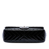 Chanel Jumbo Classic Chevron Patent Single Flap Secondhand