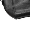 Gucci GG Embossed Perforated Calfskin Tote Secondhand