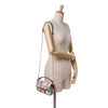 Fendi Chinese Valentines Day Mini Zucca Embroidered Canvas Baguette Satchel Secondhand