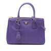 Prada Small Saffiano Lux Galleria Double Zip Satchel Secondhand