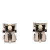 Hermès Enamel Dolphin in Sea Cloisonne Clip on Earrings Secondhand