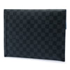 Louis Vuitton Damier Graphite Alpha Triple Pochette Secondhand