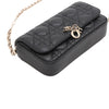 Dior Lambskin Cannage My Dior Talk Phone Pouch Secondhand