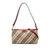 Burberry Nova Check Canvas Satchel Secondhand