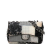Chanel Jumbo PVC and Tweed Patchwork Single Flap Secondhand