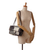 Chanel Jumbo PVC and Tweed Patchwork Single Flap Secondhand