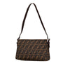 Fendi Zucca Canvas Shoulder Bag Secondhand