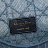 Dior Small Embroidered Denim Cannage Caro Bag Secondhand
