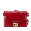 Gucci Small Textured Calfskin GG Ring  Torchon Crossbody Secondhand