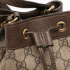 Gucci Mini GG Supreme Web Ophidia Bucket Bag Secondhand