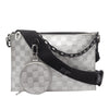 Louis Vuitton Damier Glitter Taurillon In The Loop Trio Pouch Secondhand