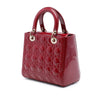 Dior Medium Patent Cannage Lady Dior Secondhand