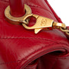 Chanel Small Lambskin Chevron Coco Top Handle Bag Secondhand