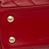 Chanel Small Lambskin Chevron Coco Top Handle Bag Secondhand