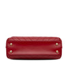Chanel Small Lambskin Chevron Coco Top Handle Bag Secondhand