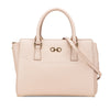 Ferragamo Leather Gancini Beky Satchel Secondhand
